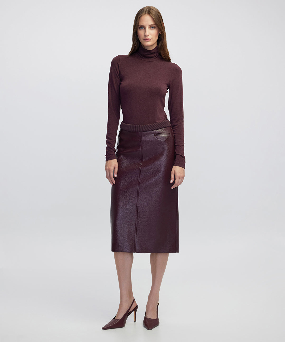 Turtleneck Basic T-Shirt