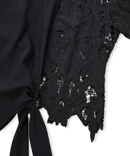 Mixed Asymmetric T-Shirt 