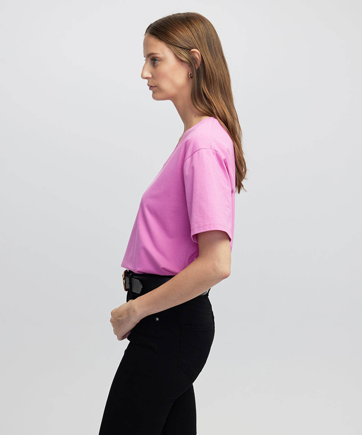 Zoomed V-Neck T-Shirt