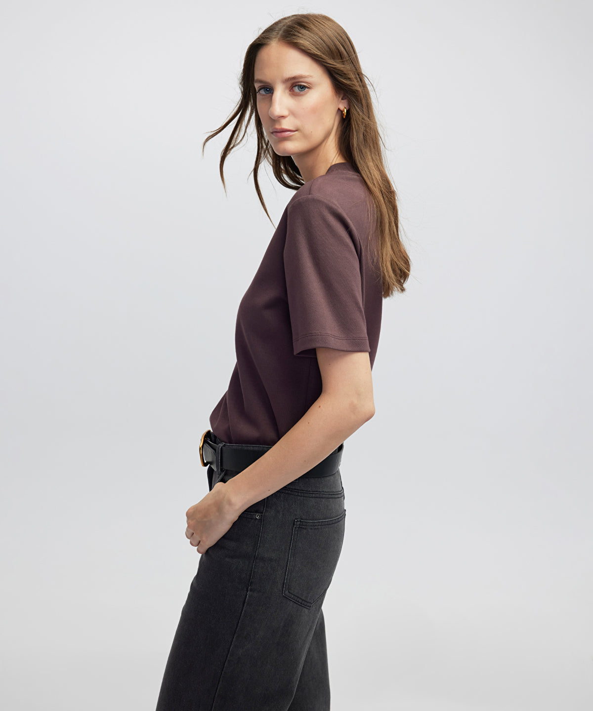 Relaxed Fit Basic T-Shirt