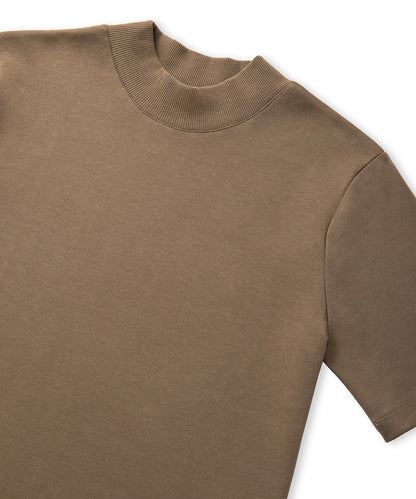 Ribbed Neck T-Shirt