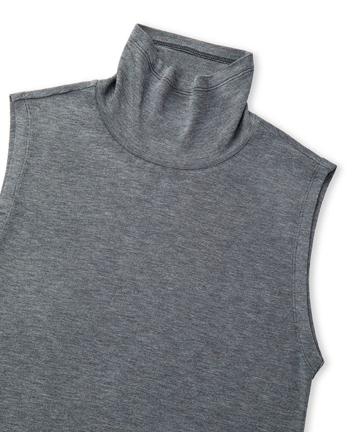 High-Neck Basic T-Shirt