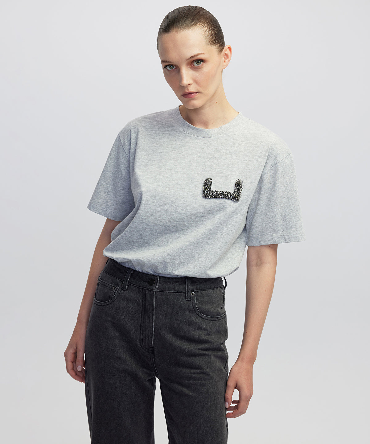 Basic T-Shirt with Applique