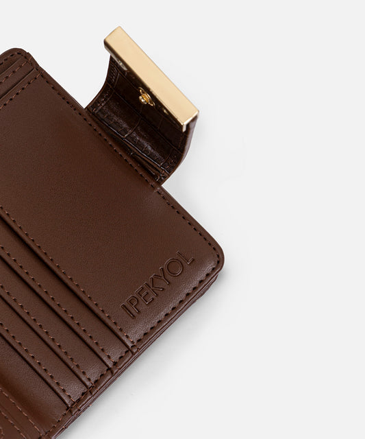 Croc-Effect Wallet