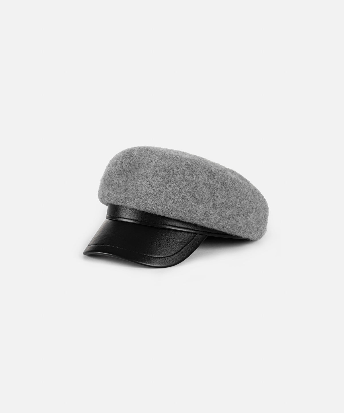 Zoomed Color-Block Wool-Blend Hat