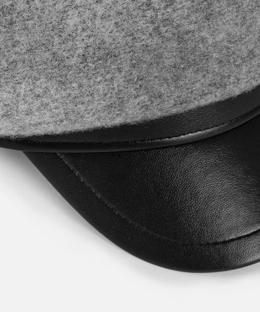 Color-Block Wool-Blend Hat