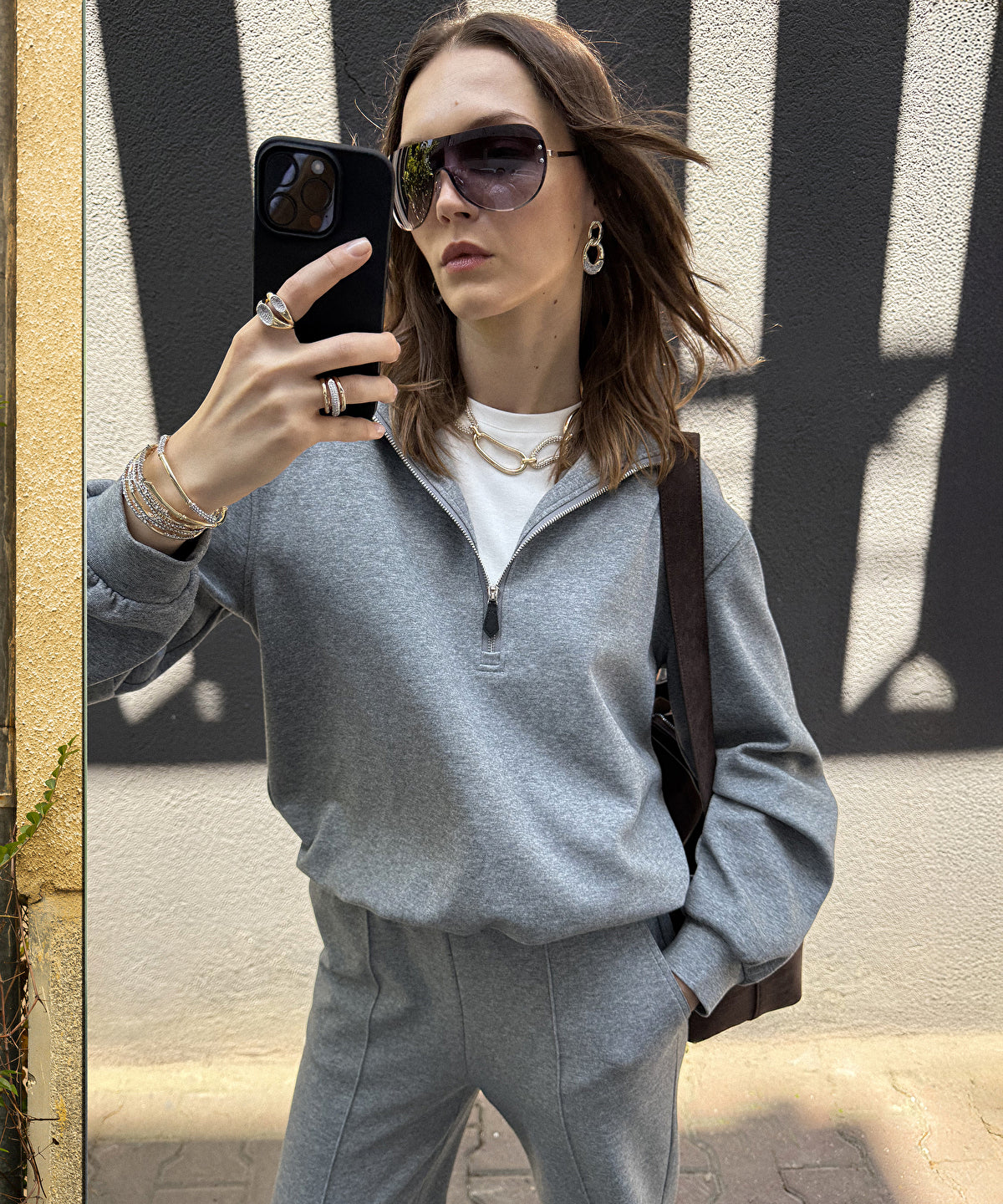 Layered Sweatshirt 