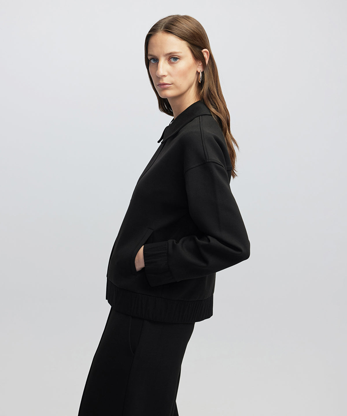 Zoomed Zip-Up Sweatshirt