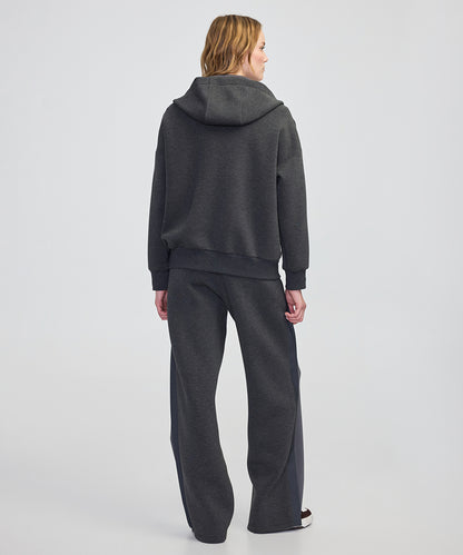 Color-Block Mixed Sweatshirt