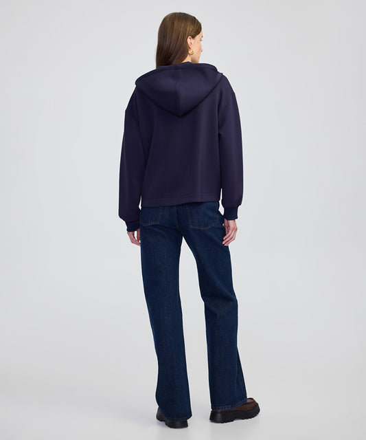 Mixed Hooded Sweatshirt