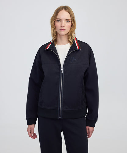 3D Monogram Embroidered Sweatshirt