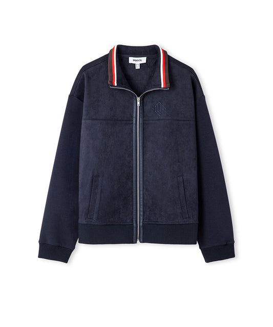 3D Monogram Embroidered Sweatshirt