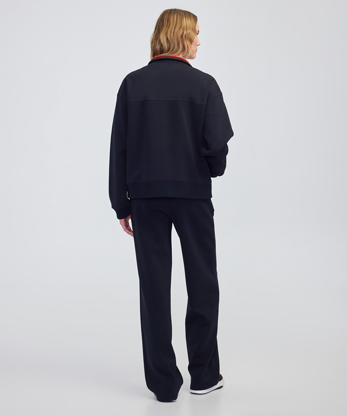 3D Monogram Embroidered Sweatshirt