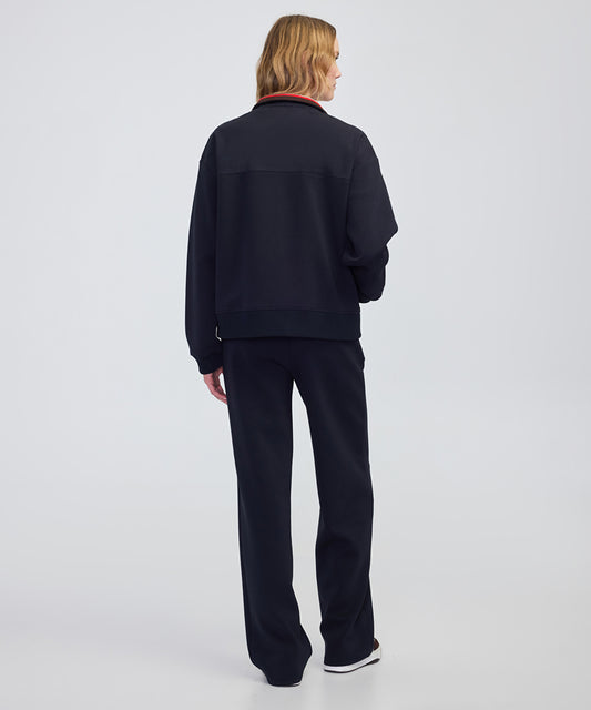 3D Monogram Embroidered Sweatshirt