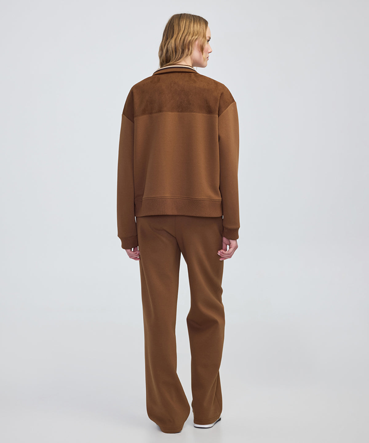 3D Monogram Embroidered Sweatshirt