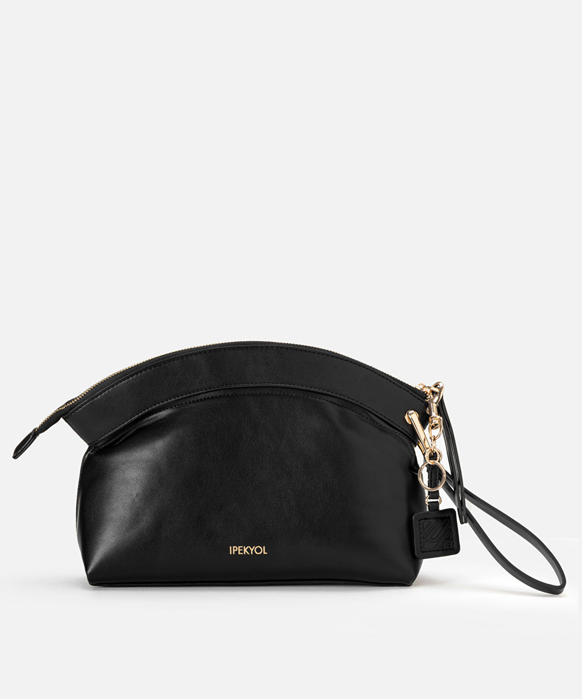 Monogram Buckle Clutch