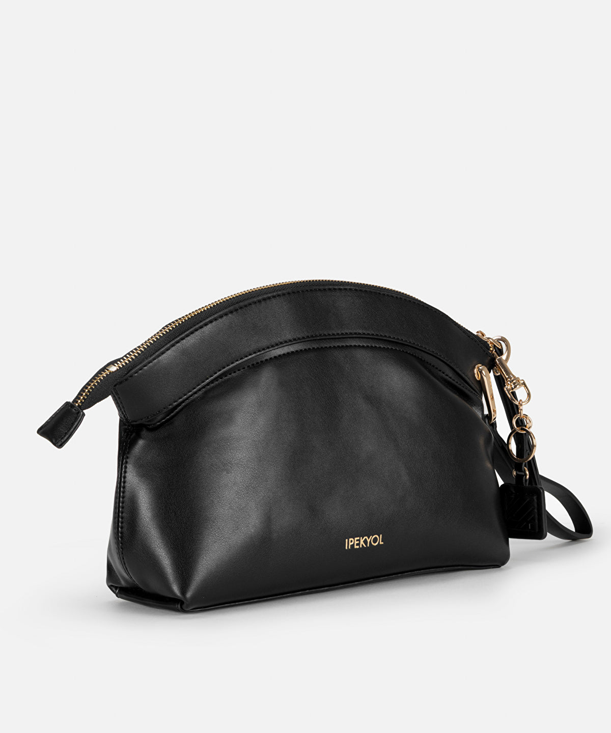 Monogram Buckle Clutch