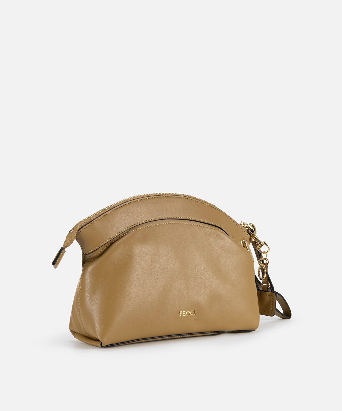 Zoomed Monogram Buckle Clutch