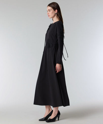 Floral Applique Dress