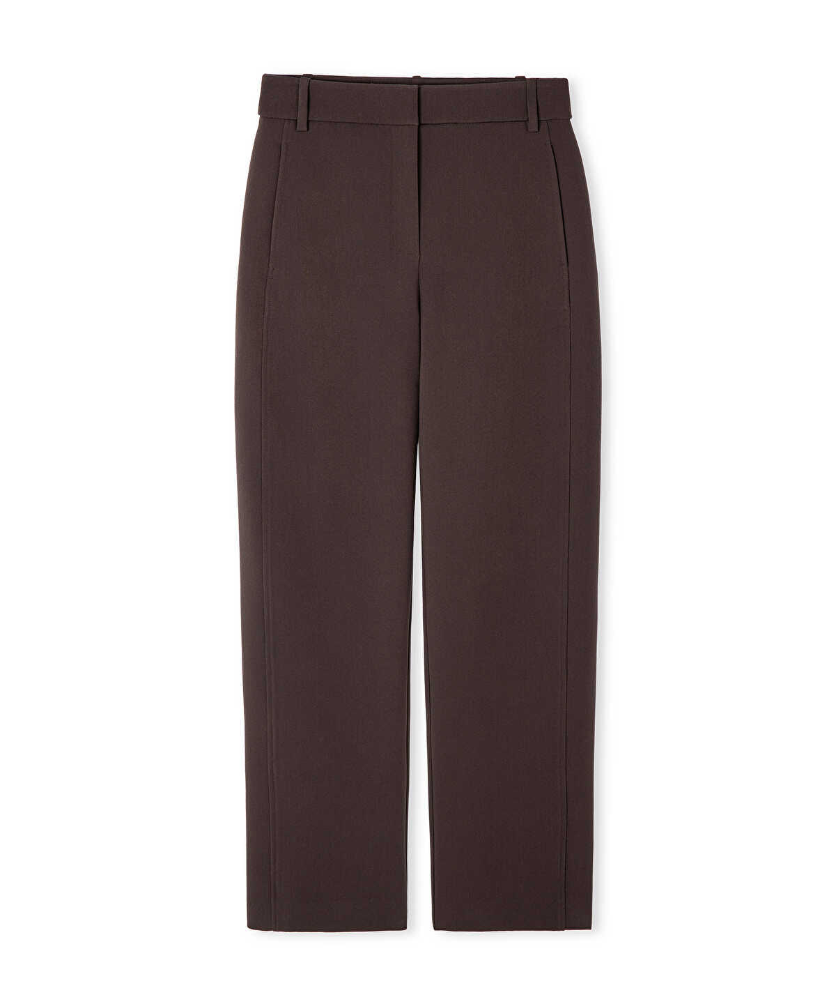 Belted Barrel Trousers