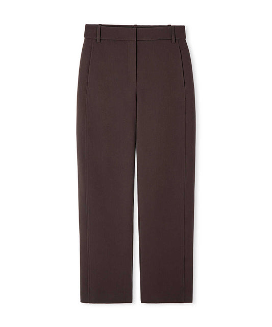 Belted Barrel Trousers