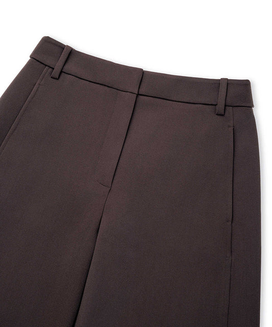 Belted Barrel Trousers