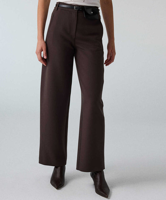 Belted Barrel Trousers
