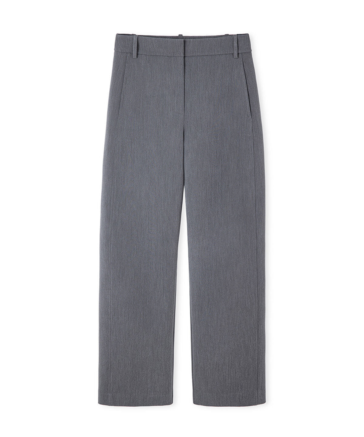 Belted Barrel Trousers