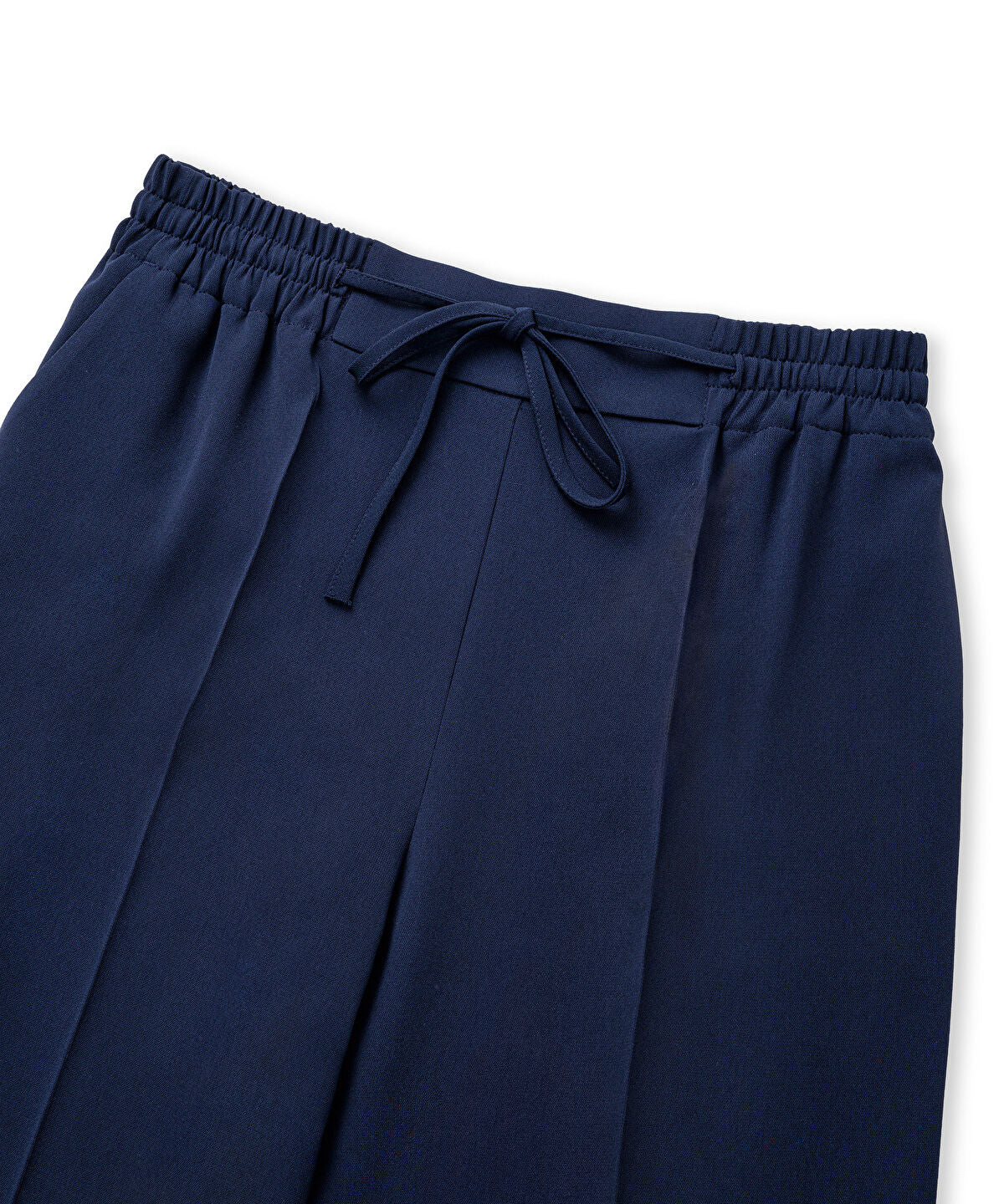 Fine-Belted Carrot Trousers