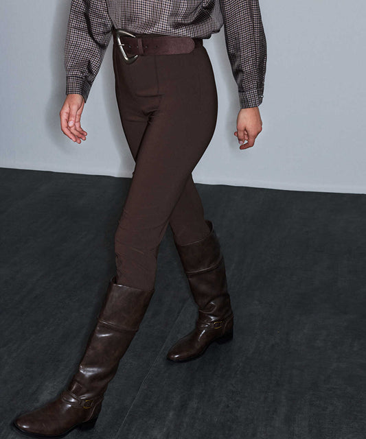 Pressed-Crease Skinny Trousers
