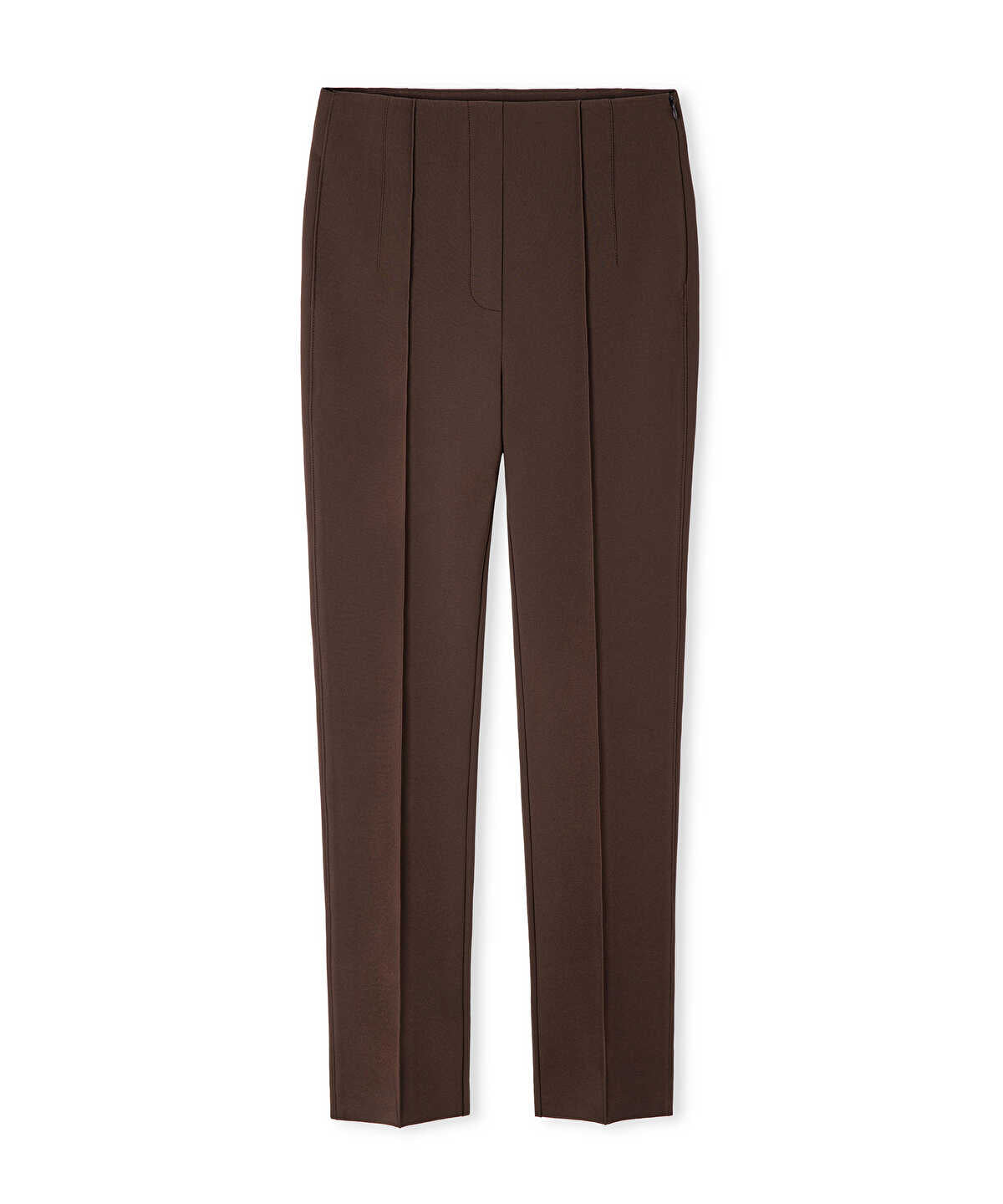 Pressed-Crease Skinny Trousers