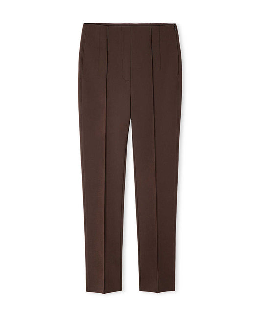 Pressed-Crease Skinny Trousers