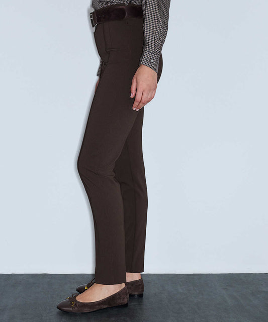 Pressed-Crease Skinny Trousers