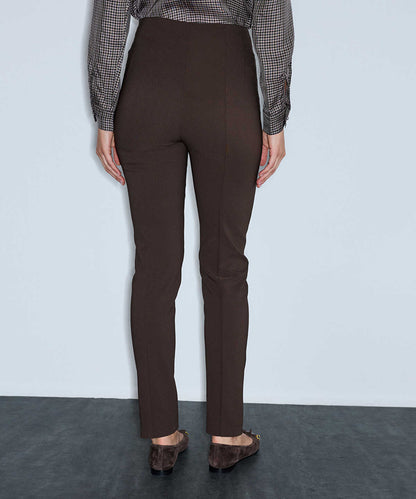 Pressed-Crease Skinny Trousers