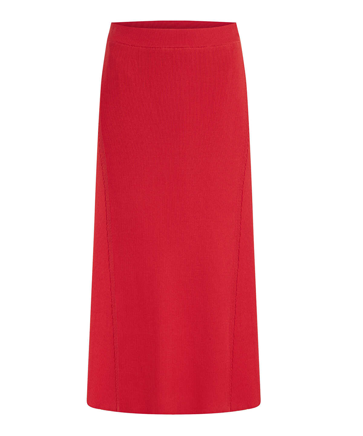 Flared Knit Skirt