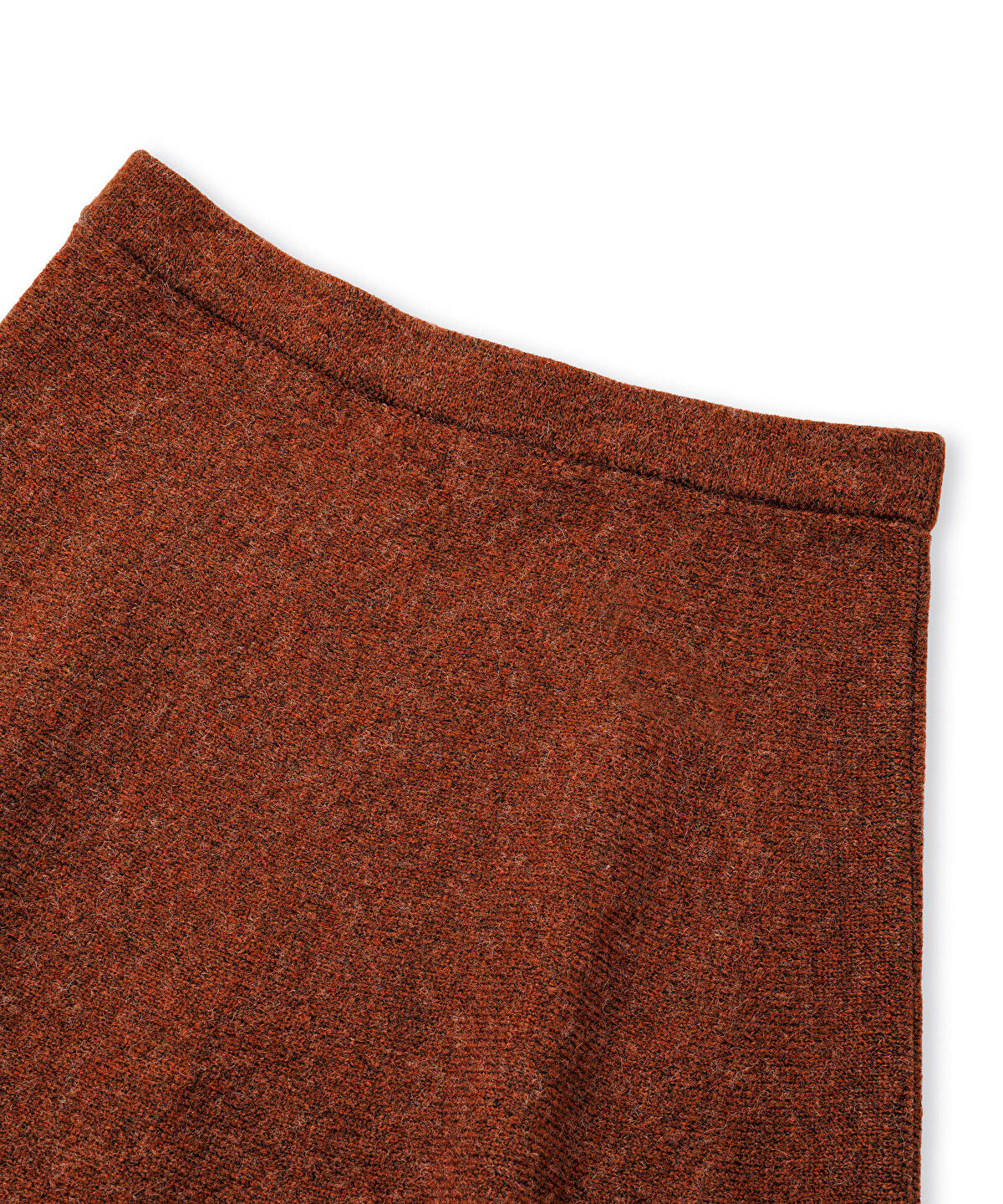 Zoomed Knit Midi Skirt