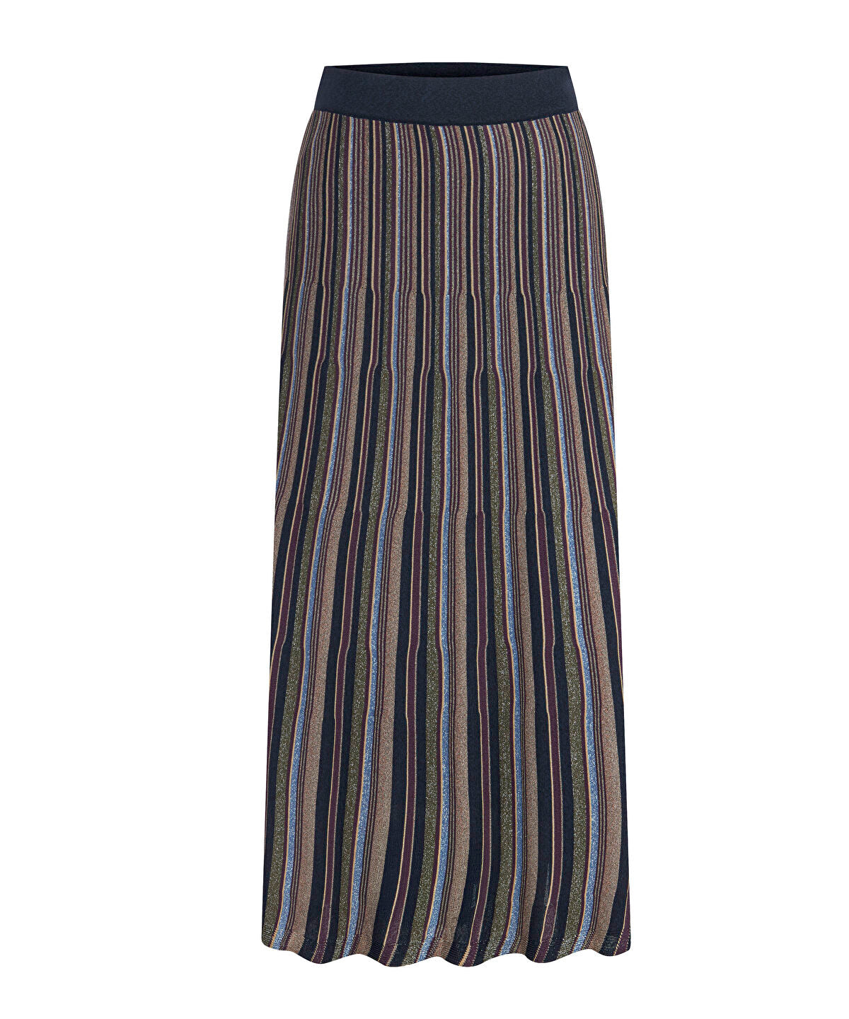 Zoomed Jacquard Knit Skirt