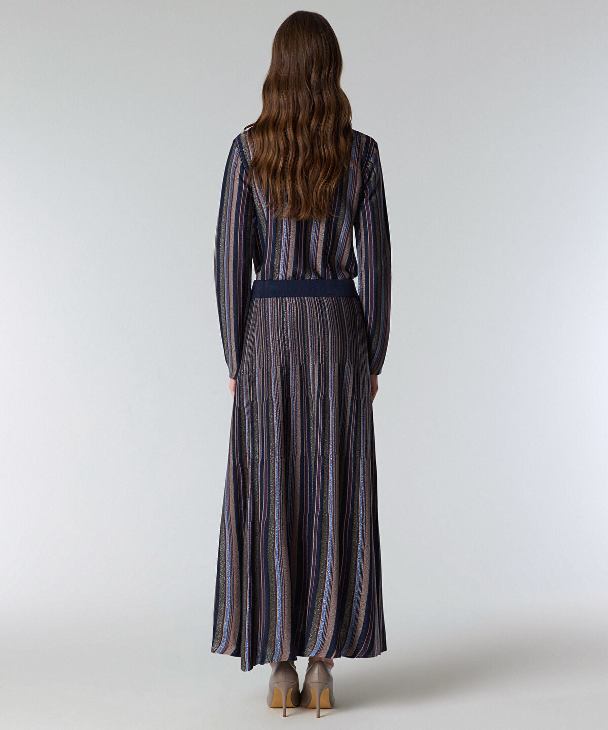 Zoomed Jacquard Knit Skirt