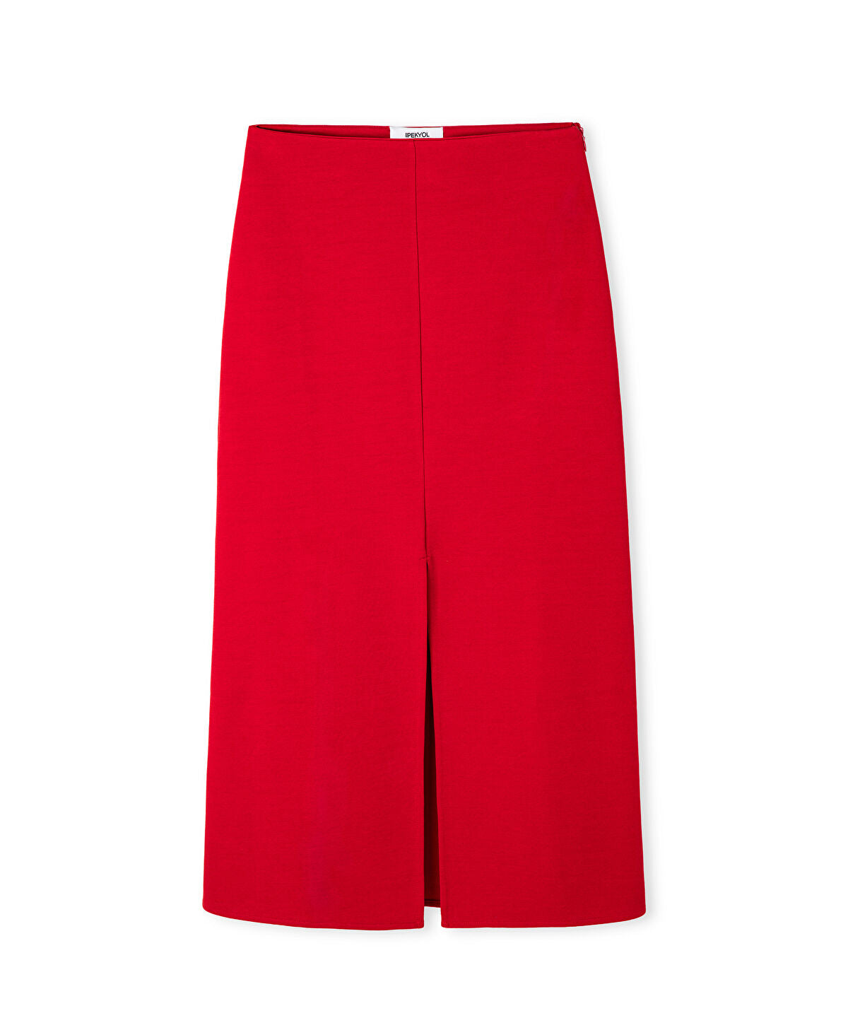 Zoomed Front-Slit Pencil Skirt