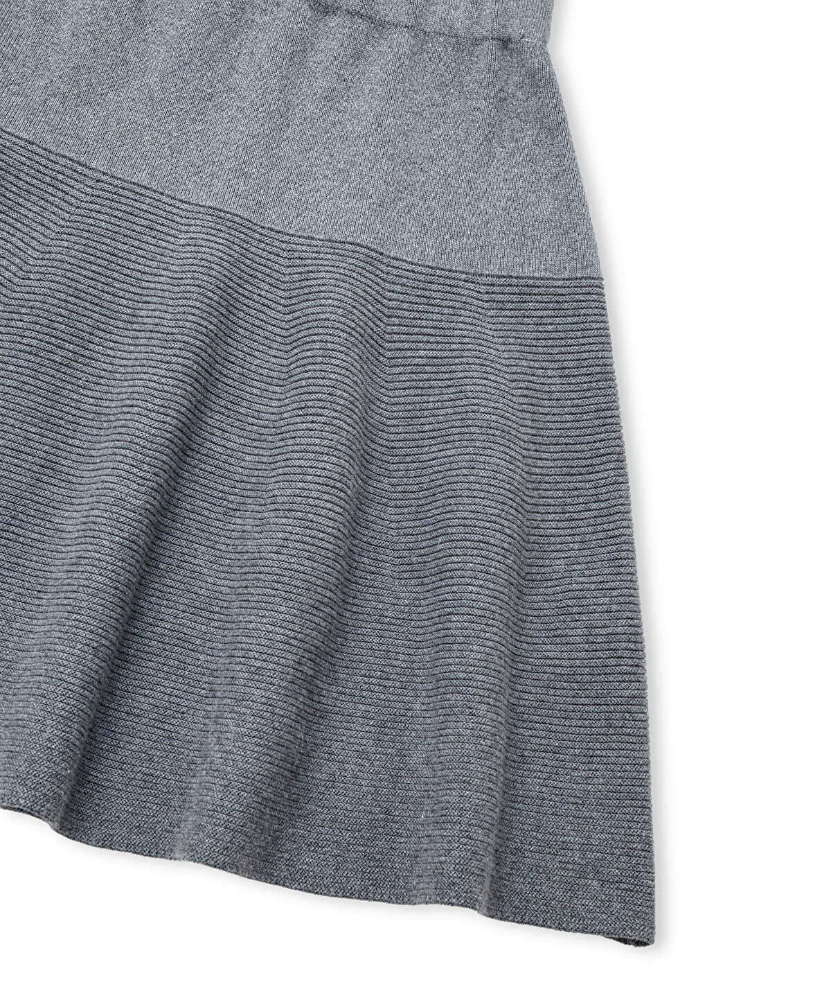 Elastic-Waist Knit Skirt