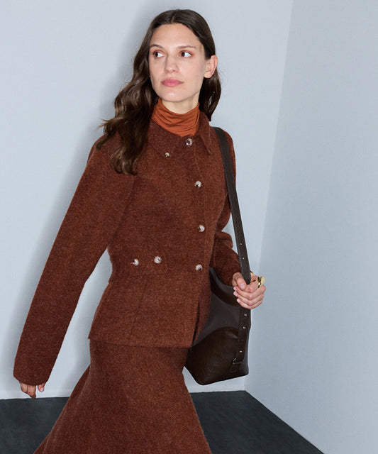 Belted Knit Jacket