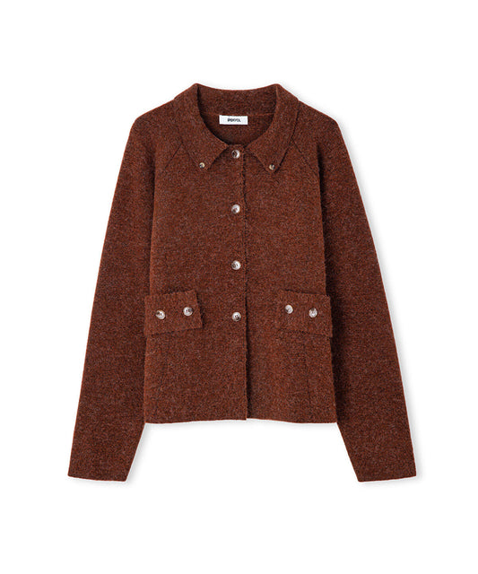 Belted Knit Jacket