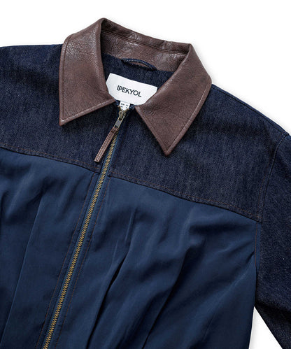 Contrast Collar Bomber Jacket