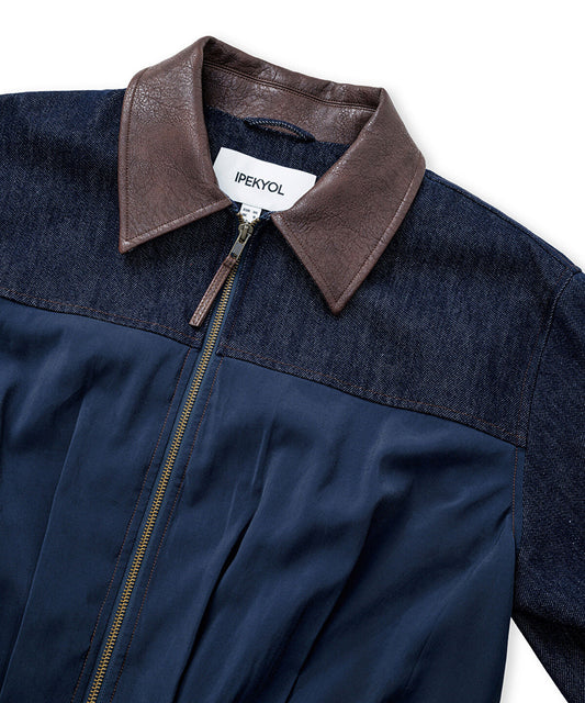 Contrast Collar Bomber Jacket