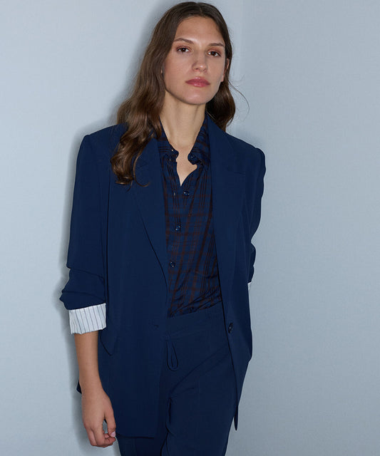 Shoulder-Pad Blazer