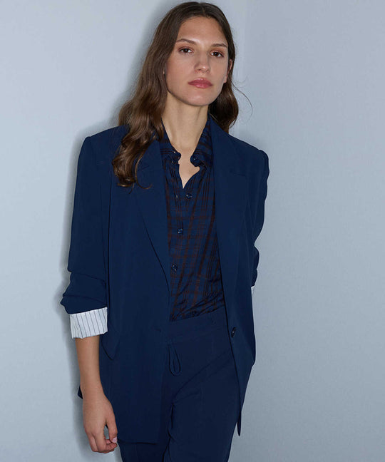 Shoulder-Pad Blazer