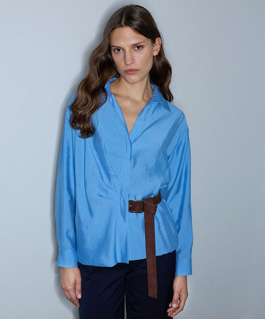 Belted Blouse