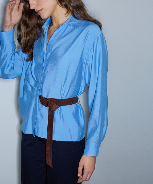 Belted Blouse