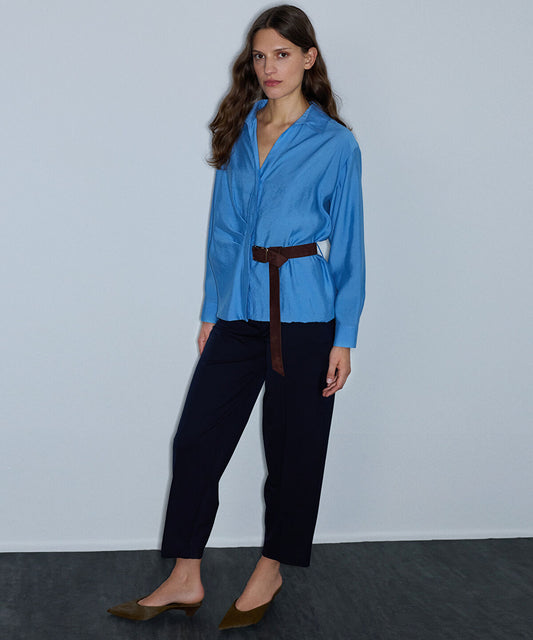 Belted Blouse