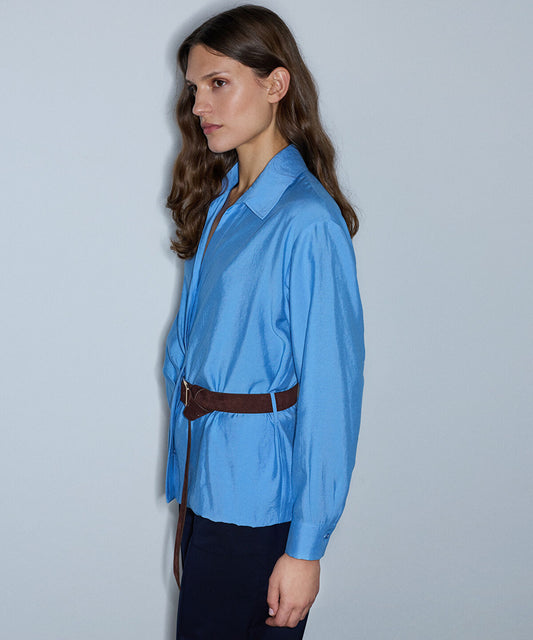 Belted Blouse
